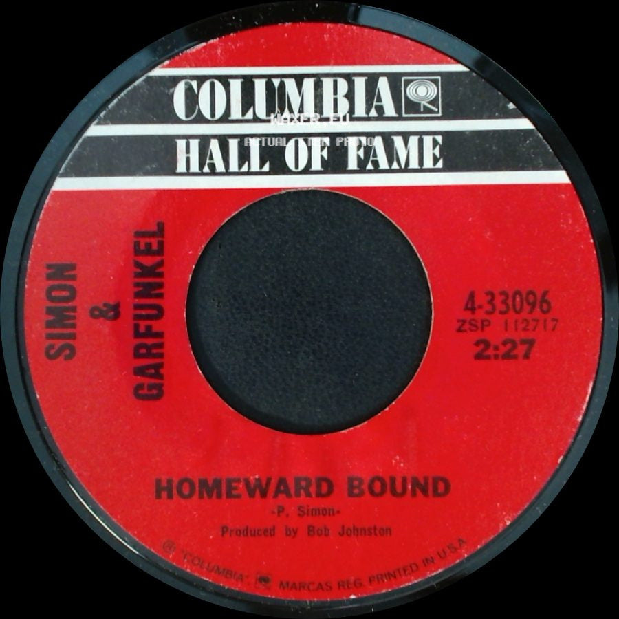 Simon & Garfunkel - The Sounds Of Silence / Homeward Bound side B