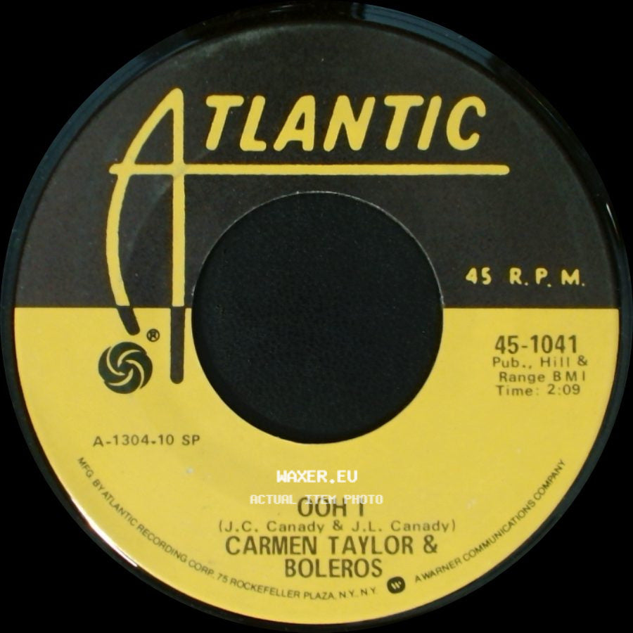 Carmen Taylor & Boleros - Ooh I / Freddie side A