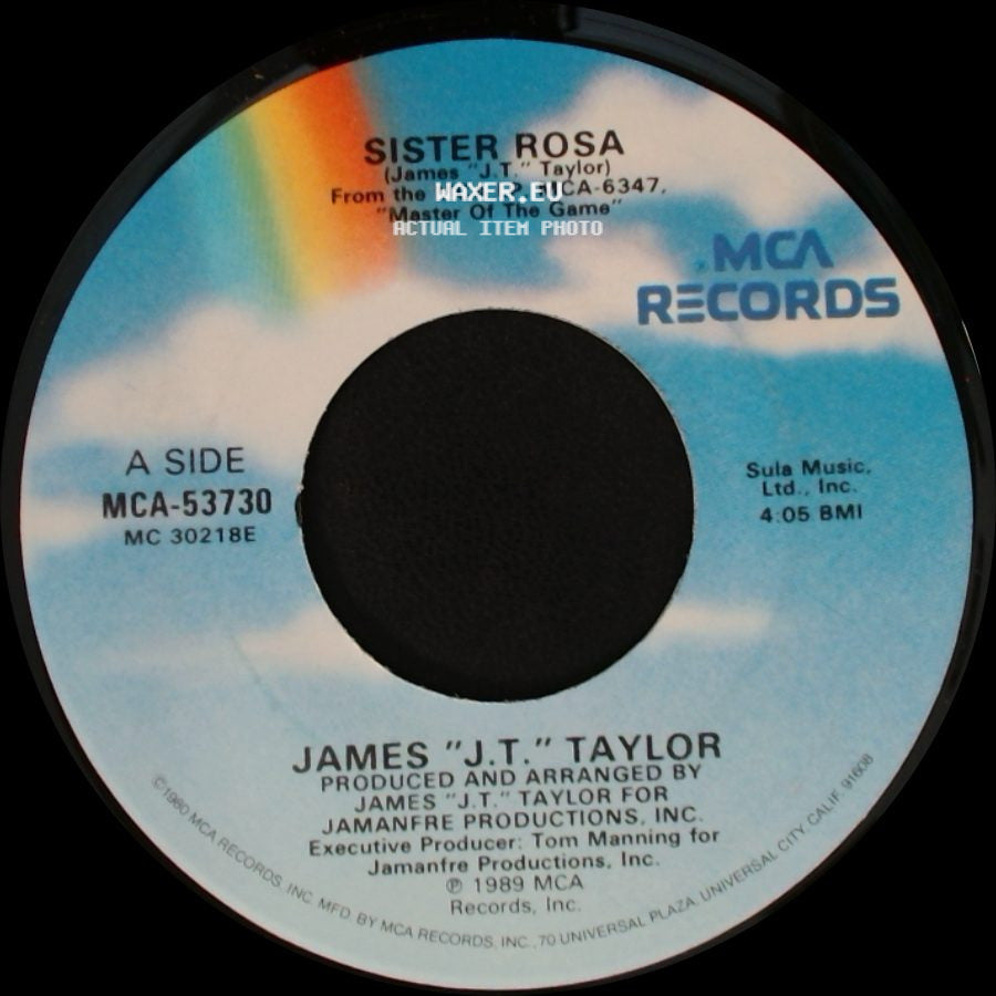 James "J.T." Taylor - Sister Rosa / Sister Rosa (Instrumental) side A