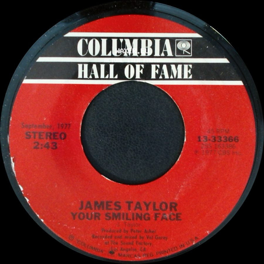 James Taylor - Your Smiling Face / Handy Man side A