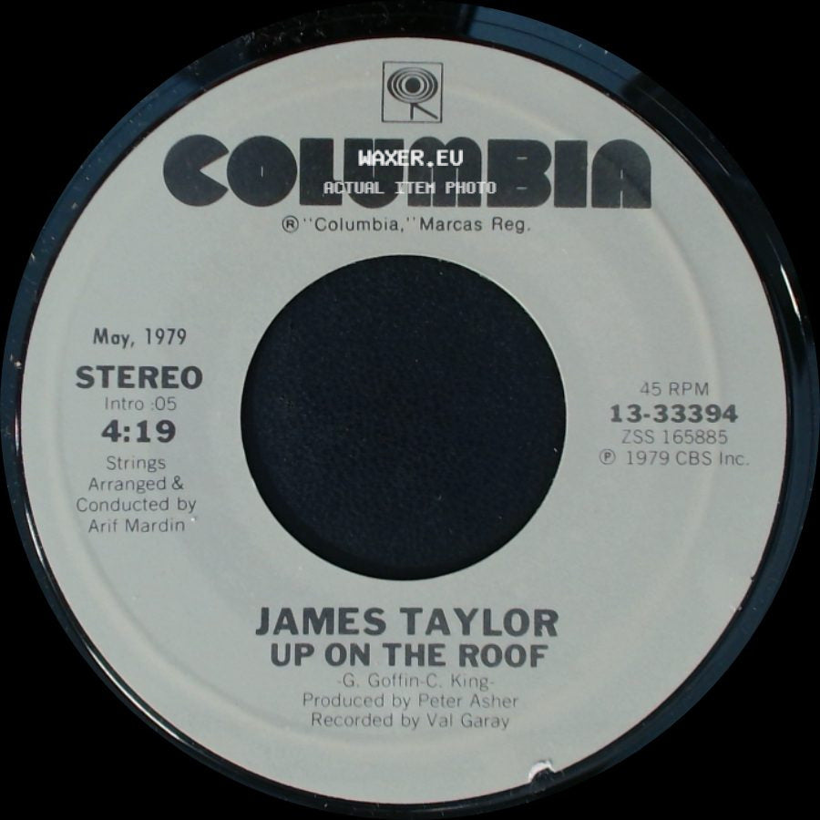 James Taylor - Up On The Roof / Up On The Roof side B