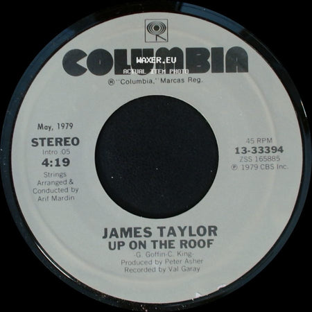 James Taylor - Up On The Roof / Honey Don't Leave L. A. side A