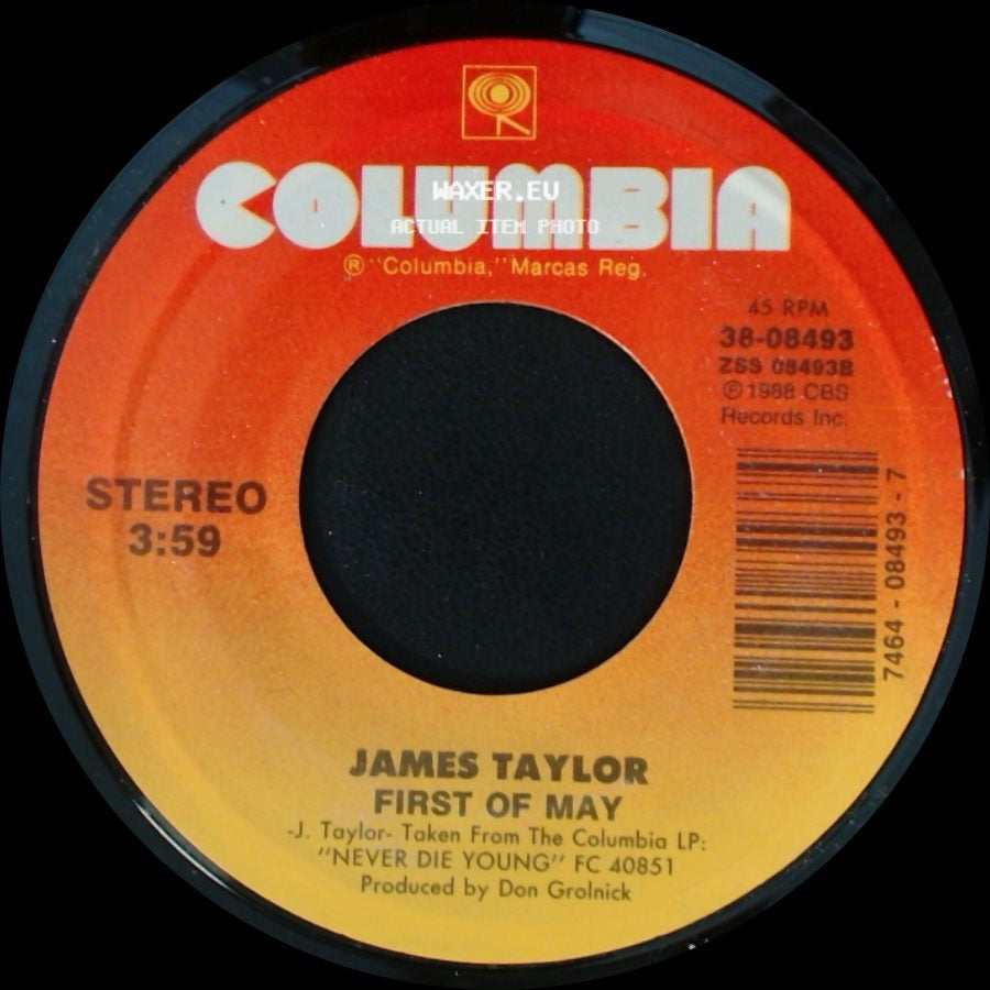 James Taylor - Sweet Potato Pie / First Of May side B