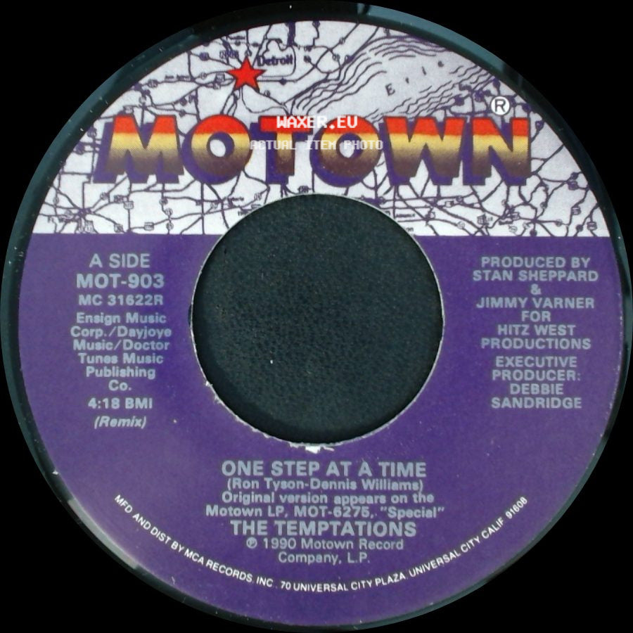 The Temptations - One Step At A Time / One Step At A Time side A