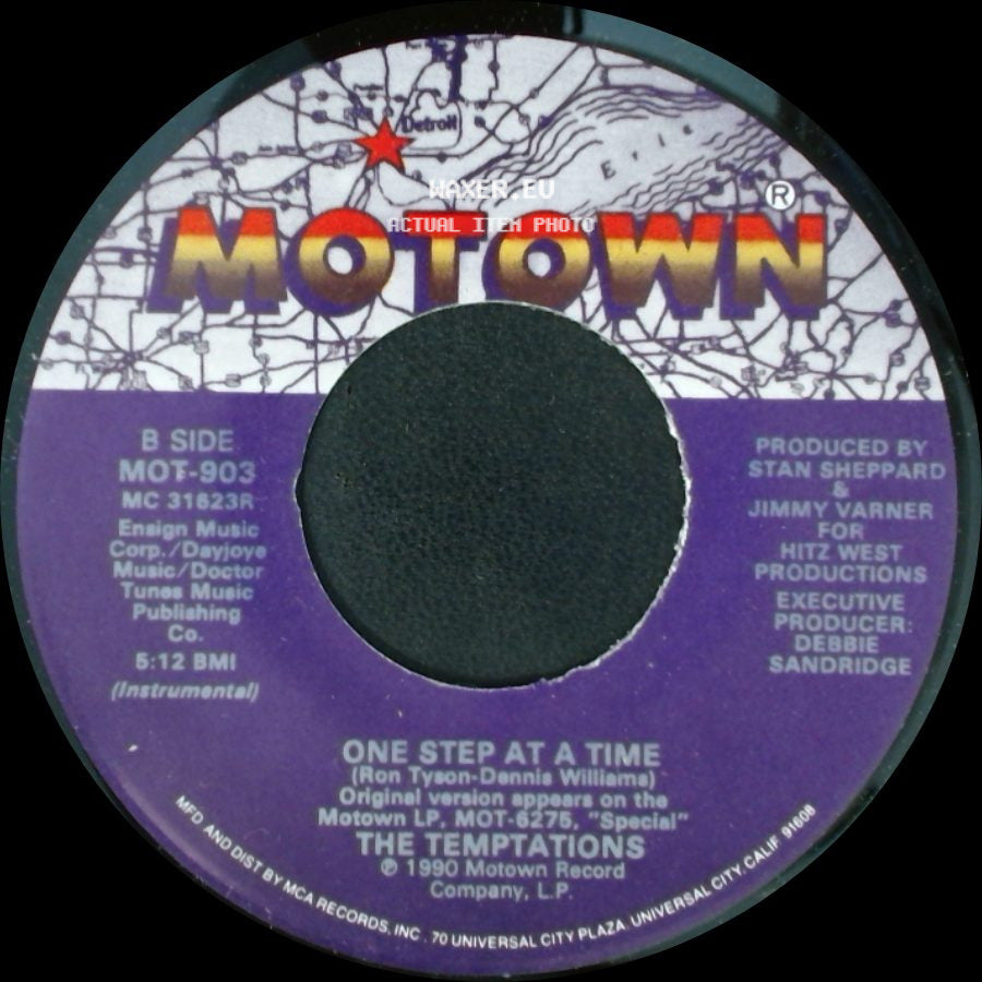 The Temptations - One Step At A Time / One Step At A Time side B