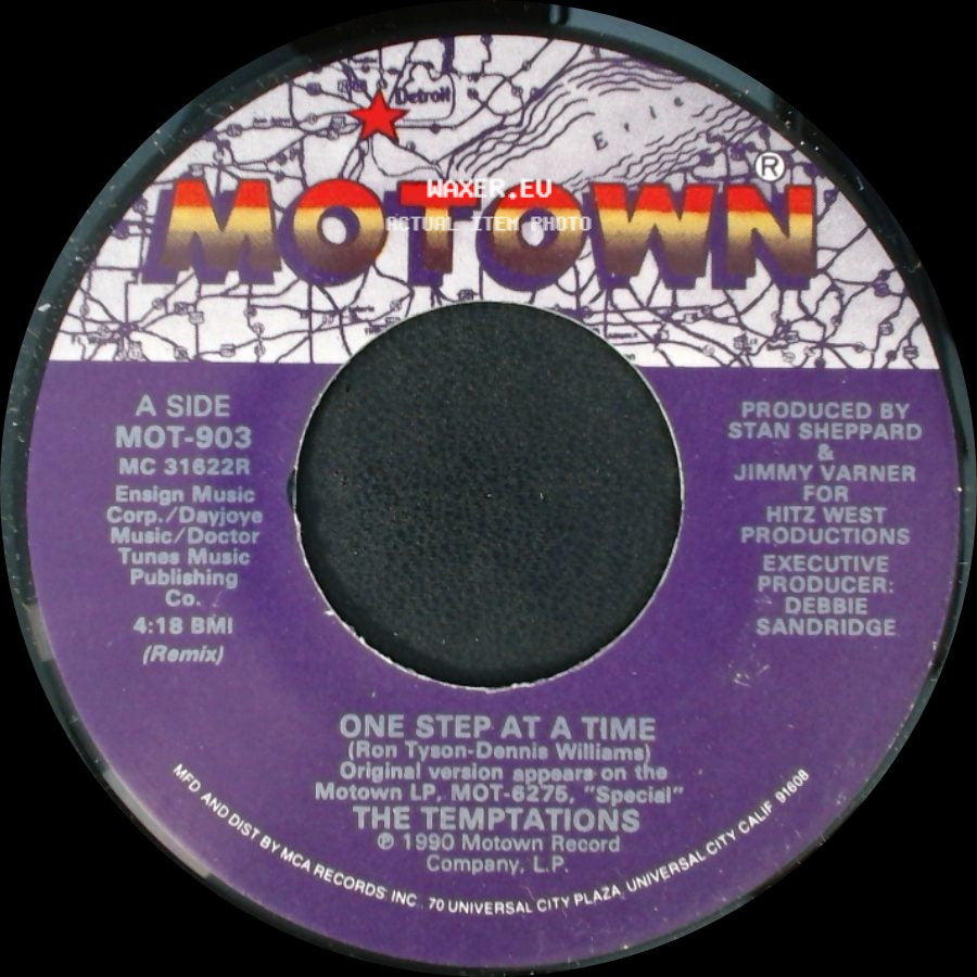 The Temptations - One Step At A Time / One Step At A Time side A