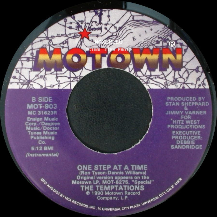 The Temptations - One Step At A Time / One Step At A Time side B