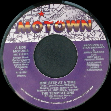 The Temptations - One Step At A Time / One Step At A Time side A