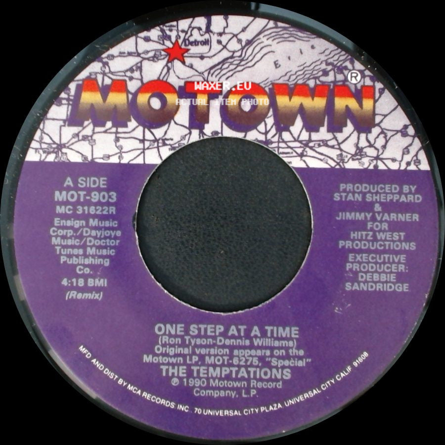 The Temptations - One Step At A Time / One Step At A Time side A