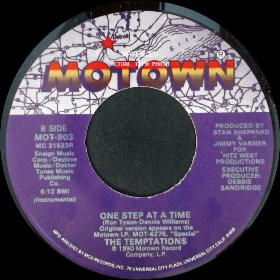 The Temptations - One Step At A Time / One Step At A Time side B