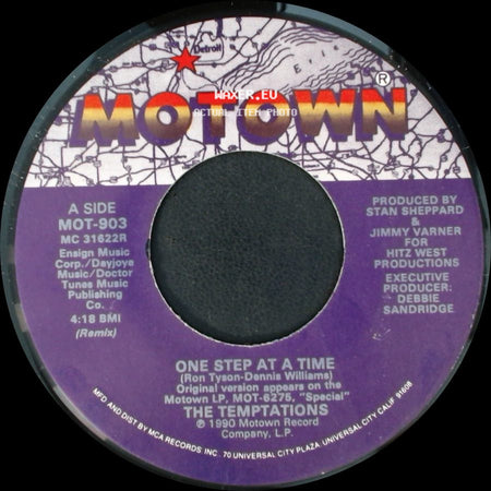 The Temptations - One Step At A Time / One Step At A Time side A