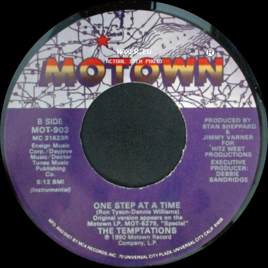 The Temptations - One Step At A Time / One Step At A Time side B