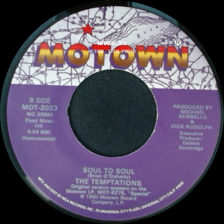 The Temptations - Soul To Soul / Soul To Soul side B