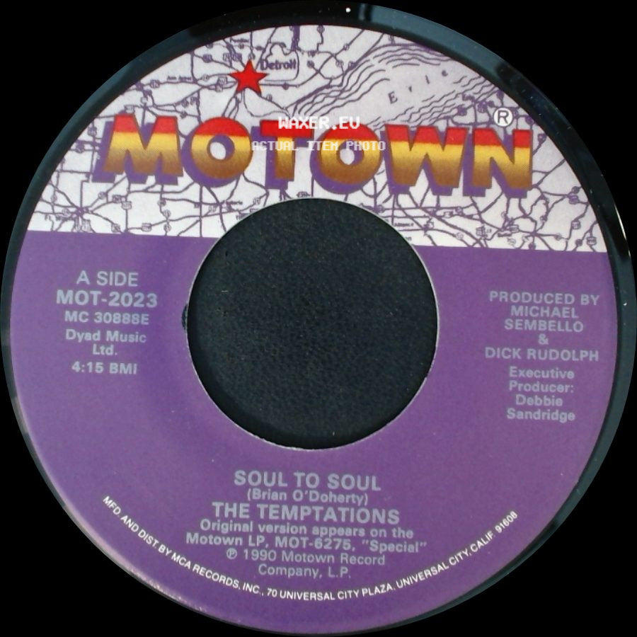 The Temptations - Soul To Soul / Soul To Soul side A