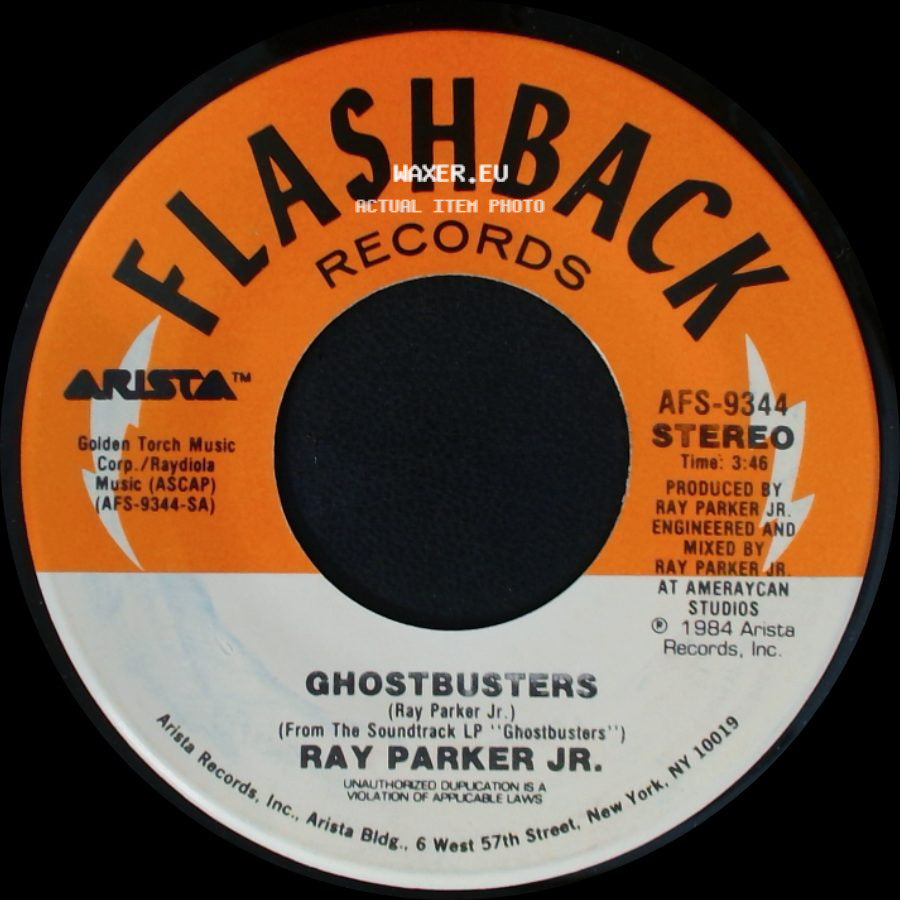 Ray Parker Jr. - Ghostbusters (Instrumental) / Ghostbusters side B