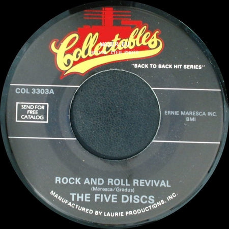 The Five Discs / The Tokens - Rock And Roll Revival / Please Write side A
