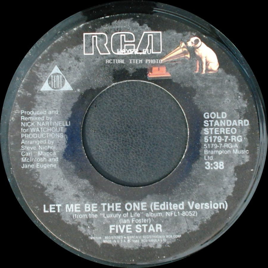 Five Star - Can't Wait Another Minute / Let Me Be The One (Edited Version) side B