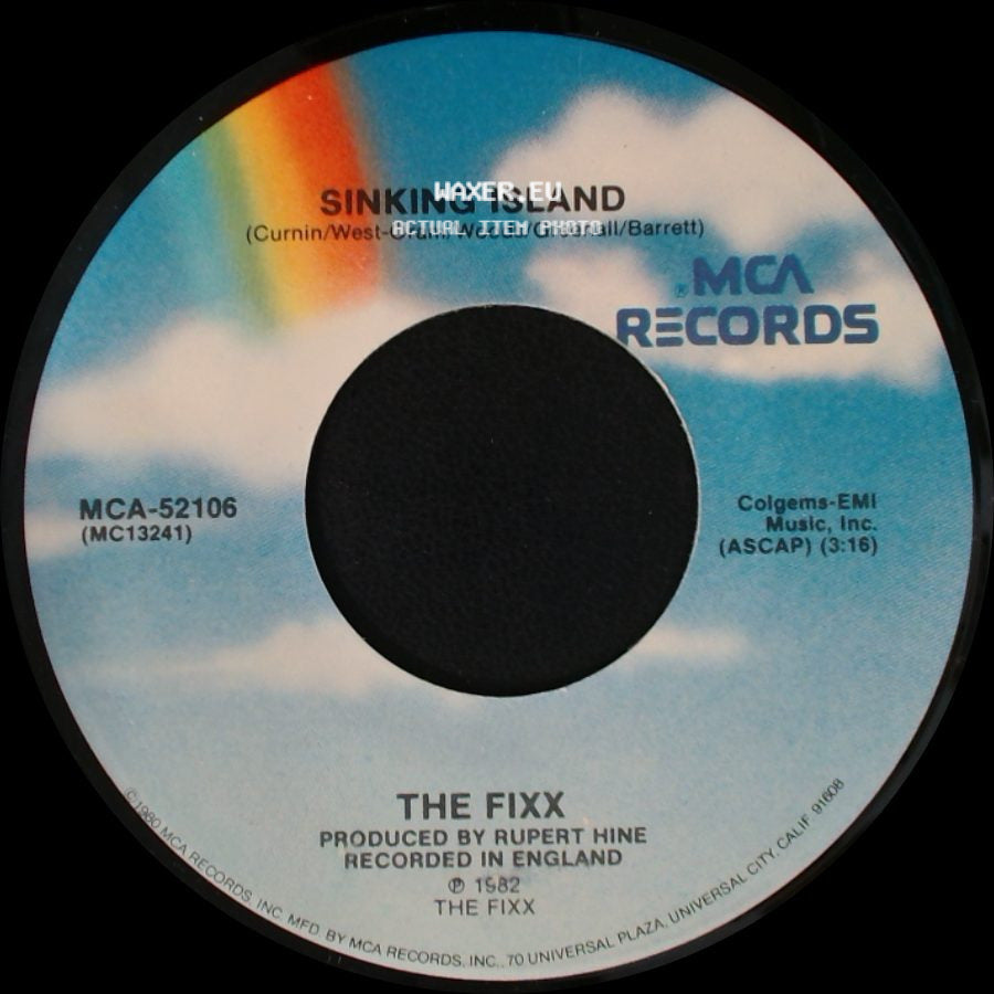 The Fixx - Sinking Island / Stand Or Fall side A