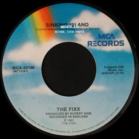 The Fixx - Sinking Island / Stand Or Fall side A