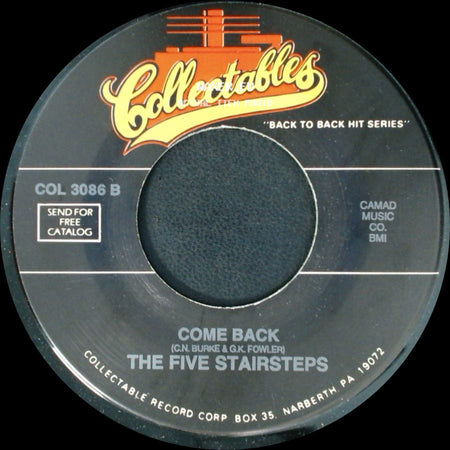 The Five Stairsteps - Come Back / World Of Fantasy side A