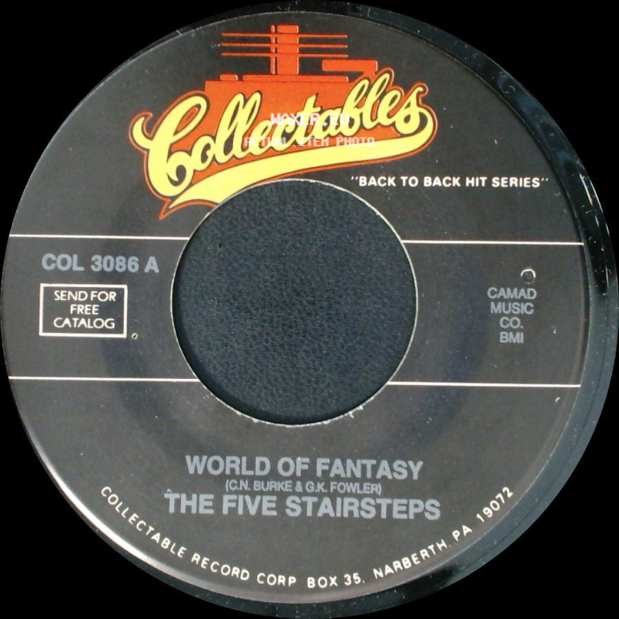 The Five Stairsteps - Come Back / World Of Fantasy side B