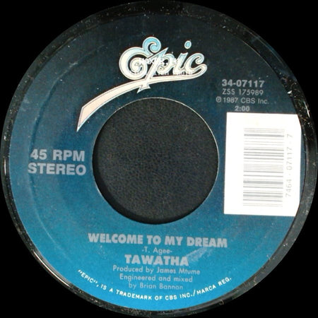 Tawatha - Welcome To My Dream / Thigh Ride side A