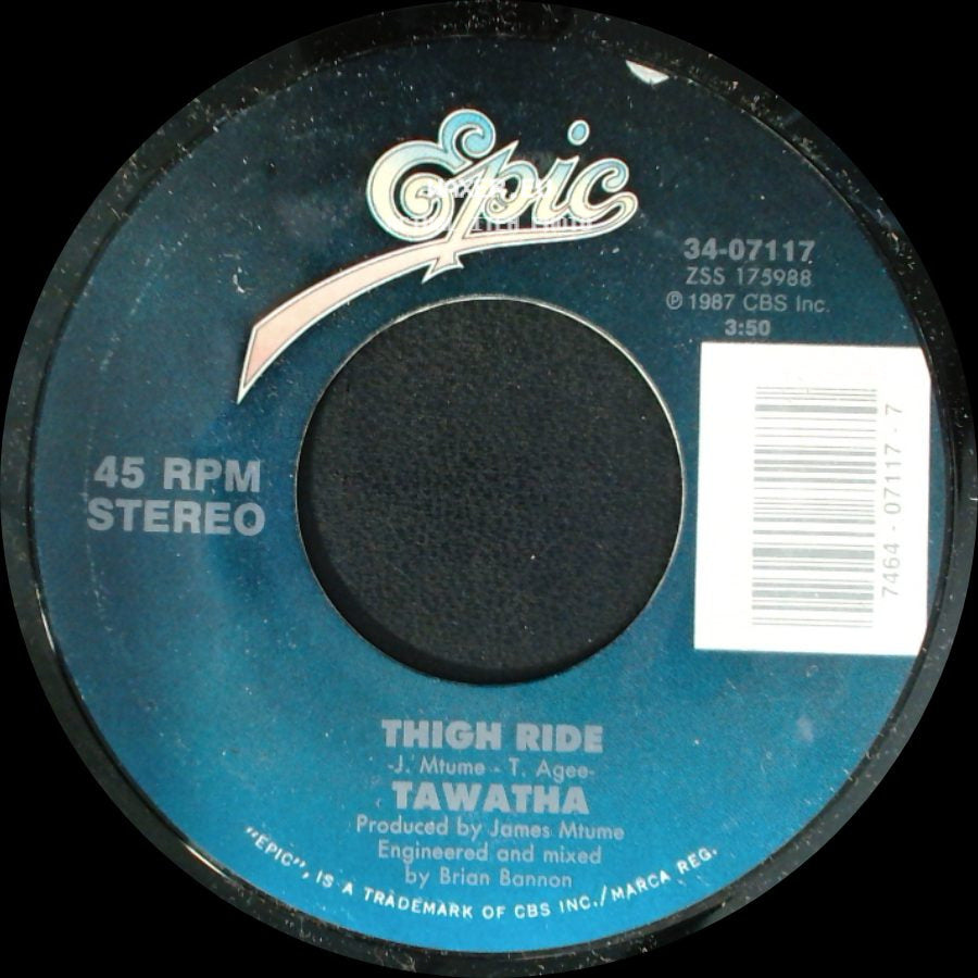Tawatha - Thigh Ride / Welcome To My Dream side A