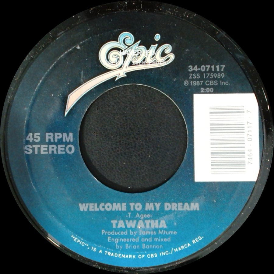 Tawatha - Thigh Ride / Welcome To My Dream side B