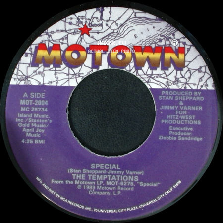 The Temptations - Special / O.A.O. Lover side A