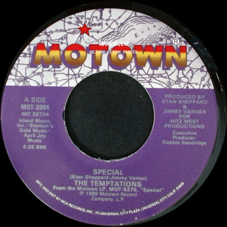 The Temptations - Special / O.A.O. Lover side A