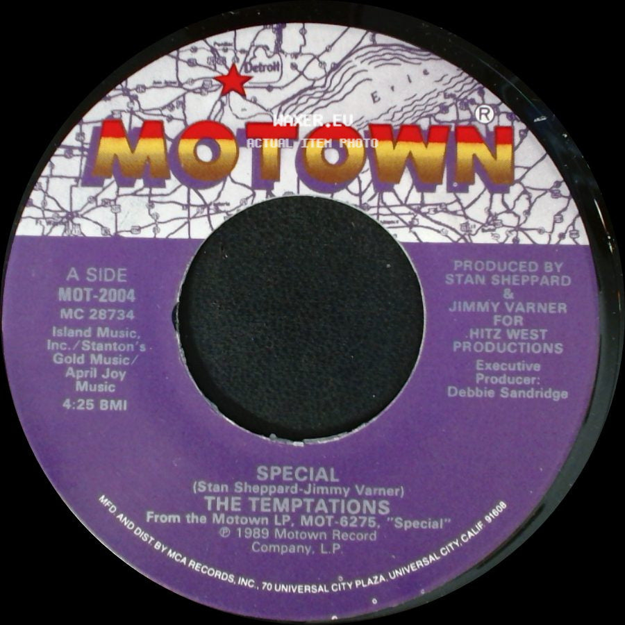 The Temptations - Special / O.A.O. Lover side A