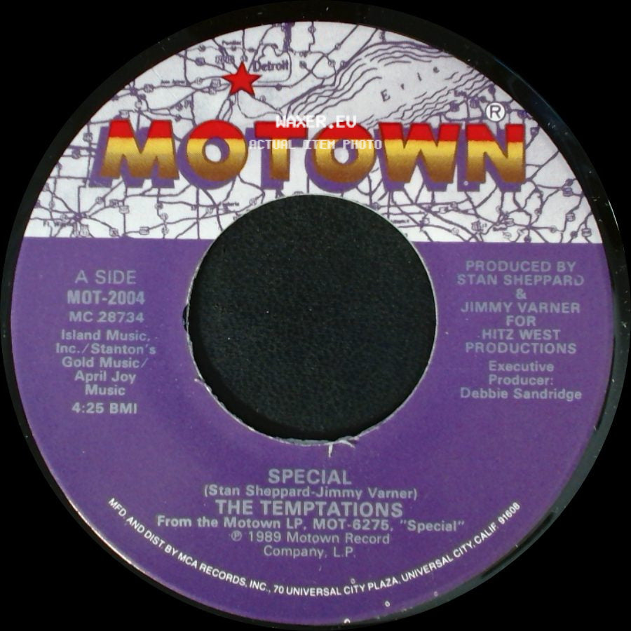 The Temptations - Special / O.A.O. Lover side A