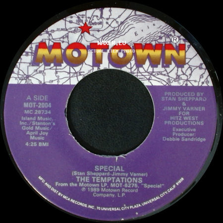 The Temptations - Special / O.A.O. Lover side A