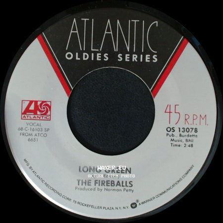 The Fireballs - Long Green / Bottle Of Wine side A