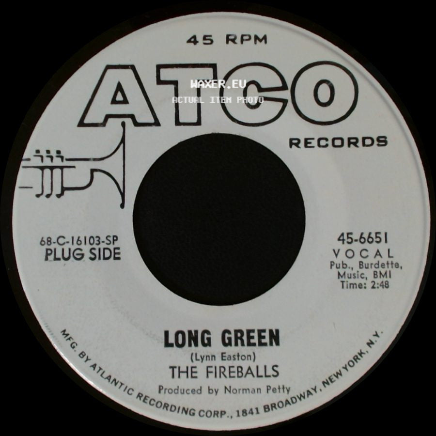 The Fireballs - Long Green / Light In The Window side A