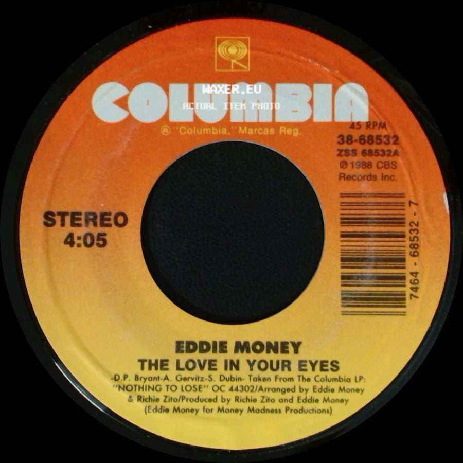 Eddie Money - Bad Boy / The Love In Your Eyes side B