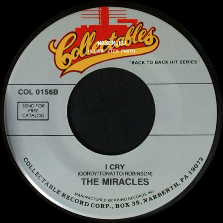The Miracles - I Cry / Money side A