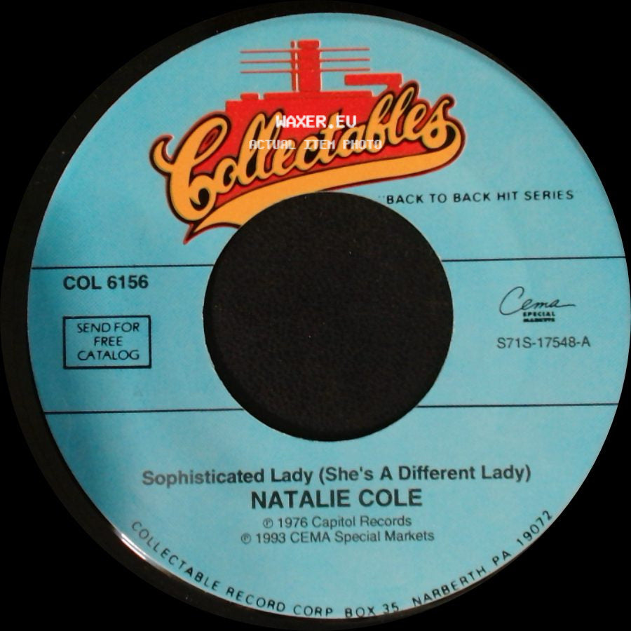 Natalie Cole / The Sylvers - Sophisticated Lady (She's A Different Lady) / Hot Line side A