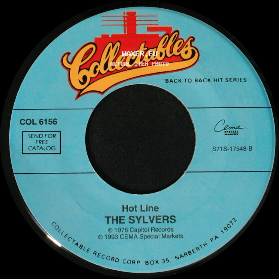 Natalie Cole / The Sylvers - Sophisticated Lady (She's A Different Lady) / Hot Line side B