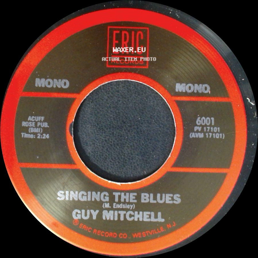 Guy Mitchell - Heartaches By The Number / Singing The Blues side B