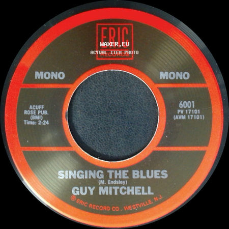Guy Mitchell - Heartaches By The Number / Singing The Blues side B