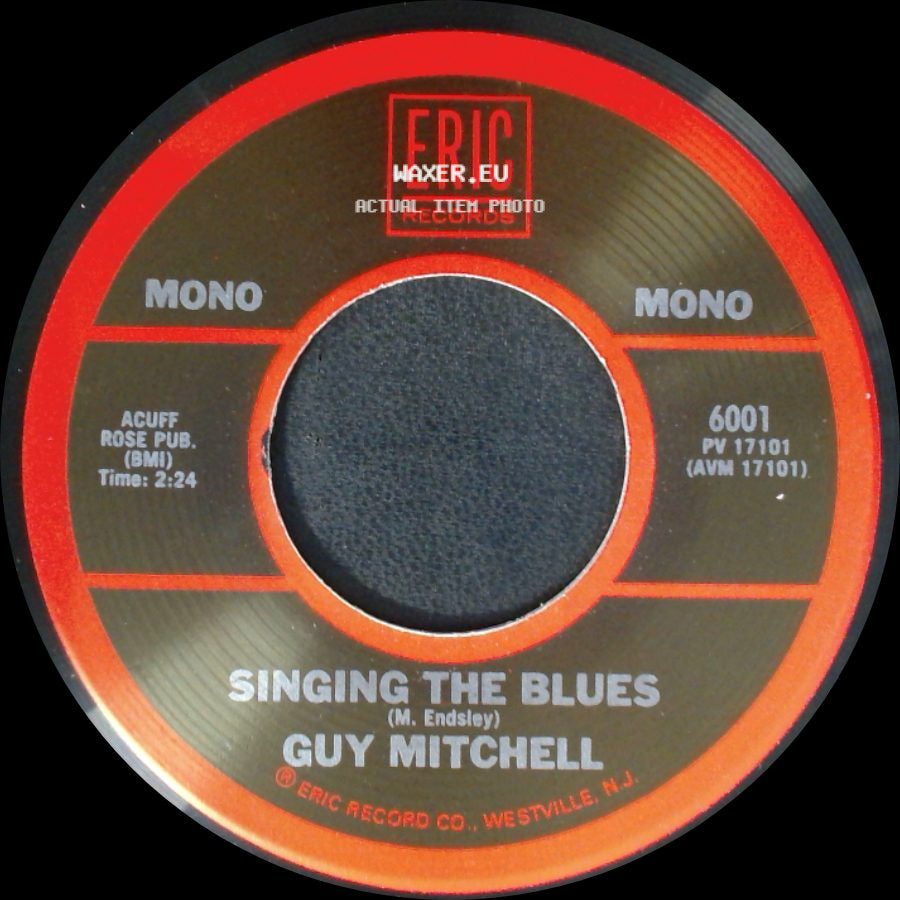 Guy Mitchell - Heartaches By The Number / Singing The Blues side B