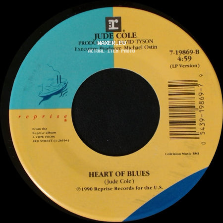 Jude Cole - Heart Of Blues / Baby, It's Tonight side A