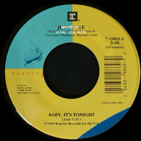 Jude Cole - Heart Of Blues / Baby, It's Tonight side B
