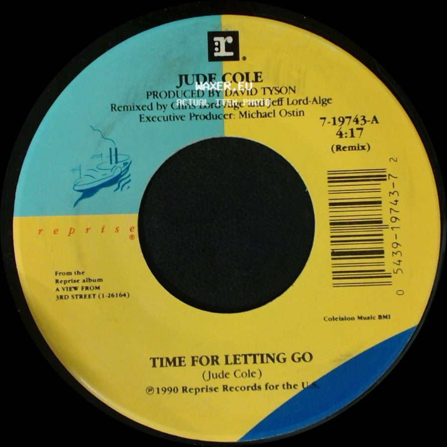 Jude Cole - Time For Letting Go / Prove Me Wrong side A