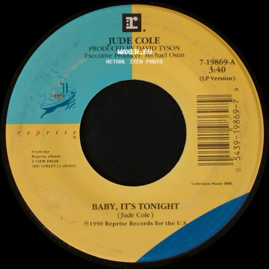 Jude Cole - Baby, It's Tonight / Baby, It's Tonight side A