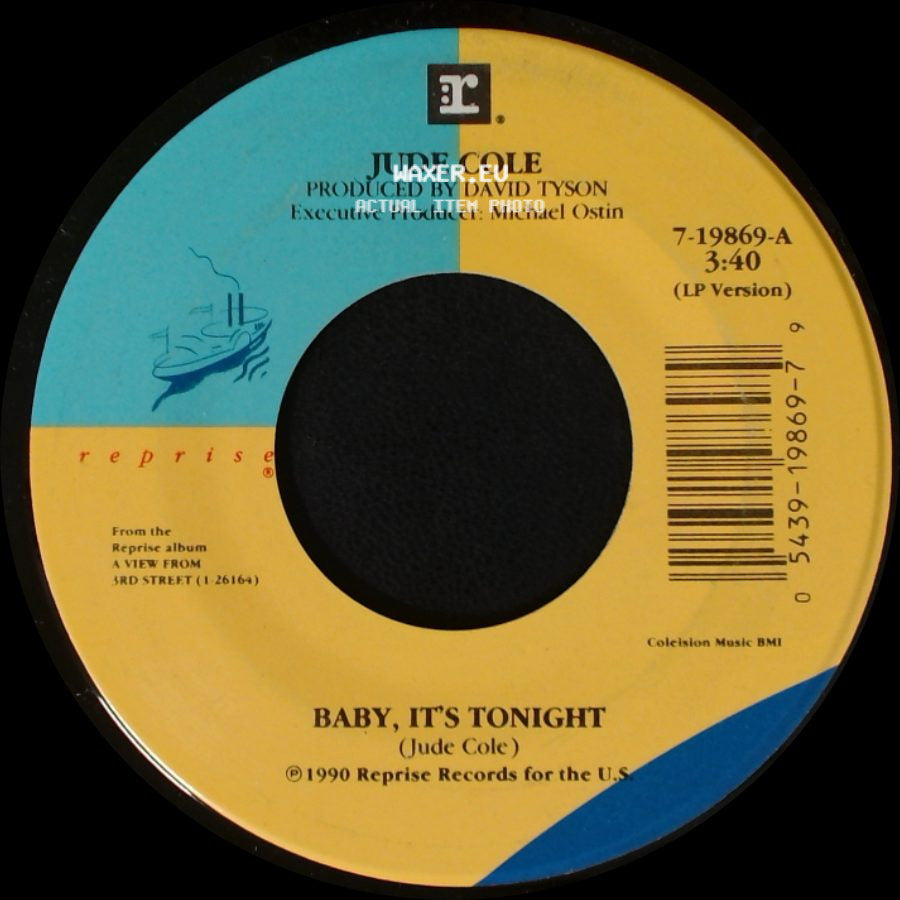 Jude Cole - Baby, It's Tonight / Baby, It's Tonight side B