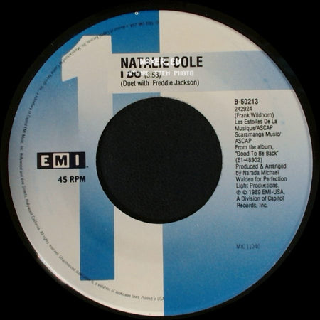 Natalie Cole - I Do / Miss You Like Crazy side A