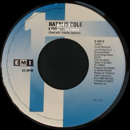Natalie Cole - I Do / Miss You Like Crazy side A