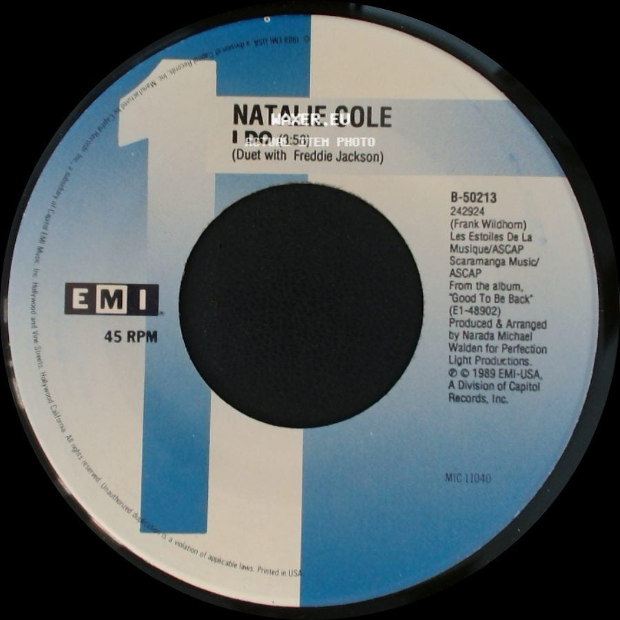Natalie Cole - I Do / Miss You Like Crazy side A